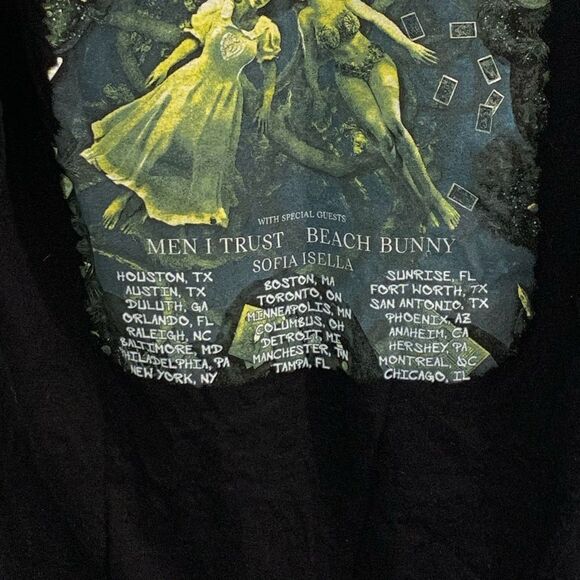 Melanie Martinez Concert 2024  Black and Green Short Sleeve Tee - Picture 9 of 9